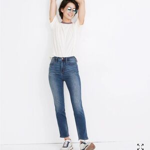 Madewell Curvy Roadtripper Stovepipe Jeans